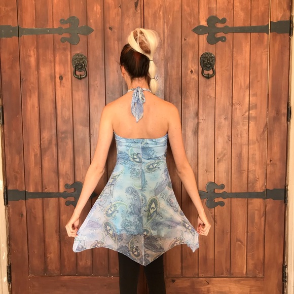 FINESSE Sparkly Blue Dress π - Picture 3 of 8